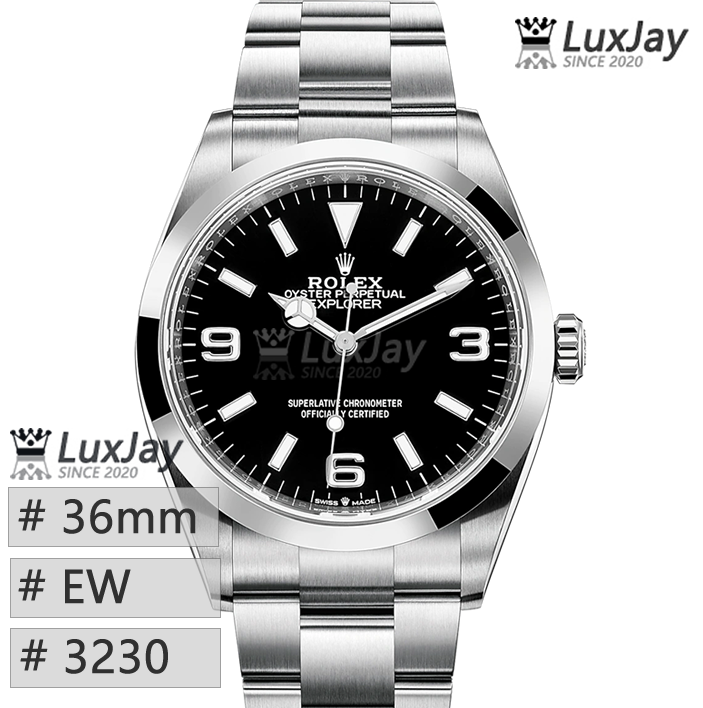 EW 3230 36MM 익스플로러 블랙 EXPLORER 124270