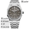 ZF 3120 41MM ROYAL OAK STEEL GREY DIAL 15400OR
