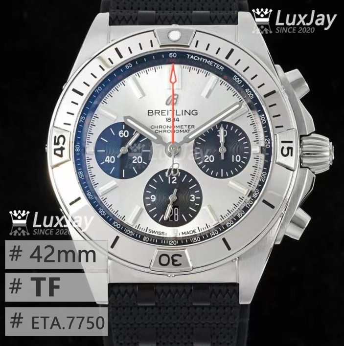 TF eta7750 42MM Breitling Chronomat B01 AB0134101G1A1D 브라이틀링 크로노 맷