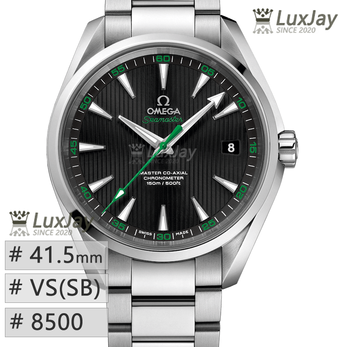 VS 8500 41.5mm 아쿠아 테라 150M 오메가 코‑액시얼 골프에디션