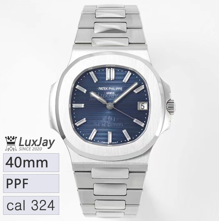 PPF 40mm 324 SC 파텍 필립 노틸러스 40주년 기념 리미티드 에디션