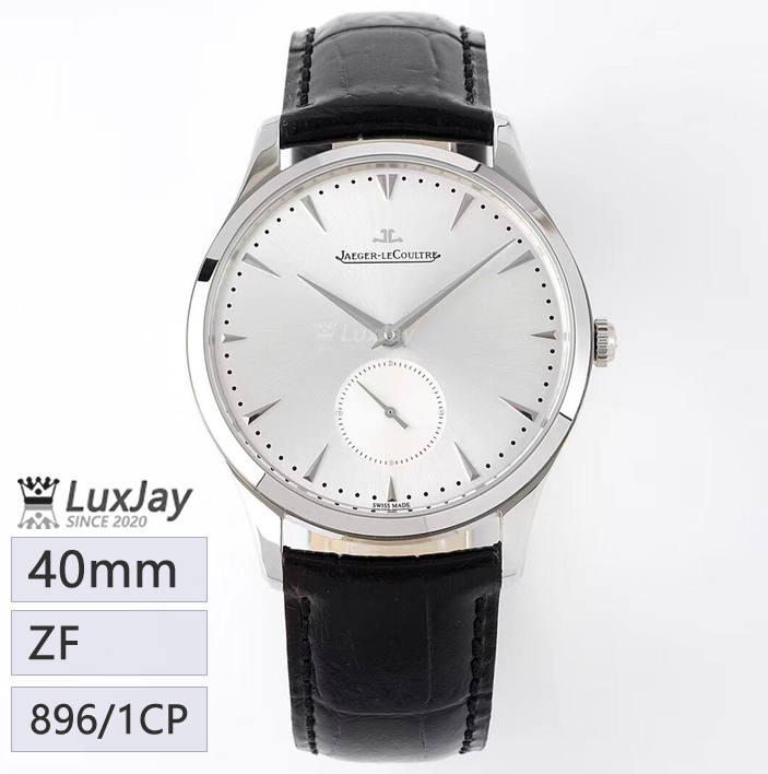 ZF 40MM 896-1 Master Ultra Thin 예거 르쿨트르 마스터 울트라씬 골드 Q1358420