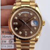 EW E2836 36mm 롤렉스 데이데이트 36 Rolex Day-Date 36 다이아 인덱스 118235F