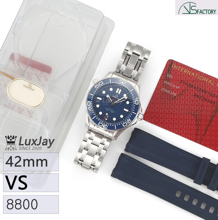 VS 42MM 8800 다이버 300M 코‑액시얼 마스터 크로노미터 [듀얼세트]