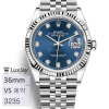 [예약] VS 36mm 데이트저스트 청판 10p 다이아몬드 쥬빌레 브레이슬릿 126234-0037 DATEJUST 36 데이저스트36