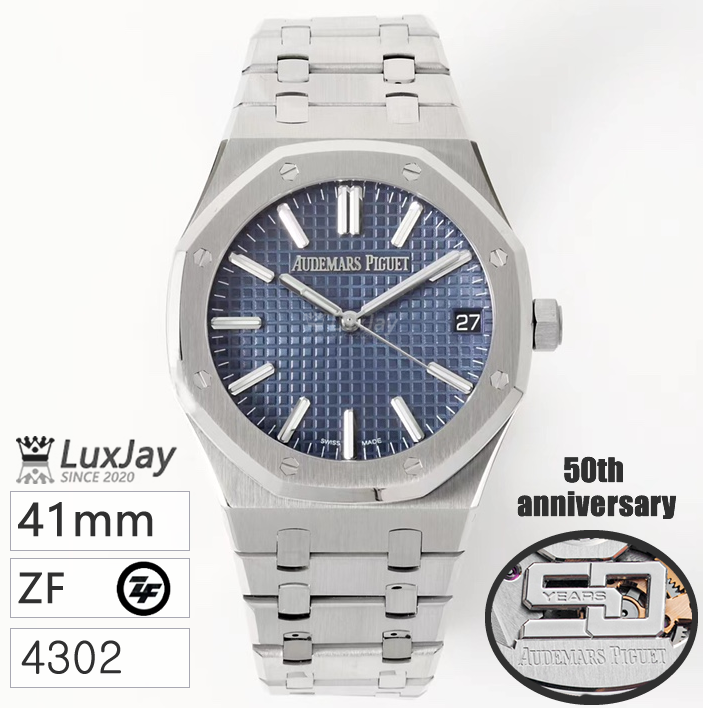 ZF 41mm 4302 Royal Oak 50th anniversary 15510ST 오데마피게 50주년 로얄오크