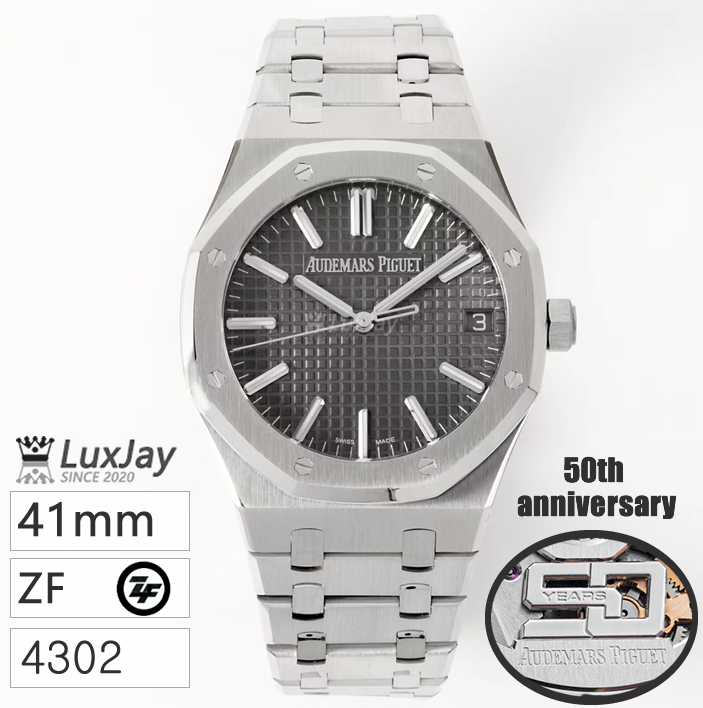 ZF 41mm 4302 Royal Oak 50th anniversary 15510ST 오데마피게 50주년 로얄오크