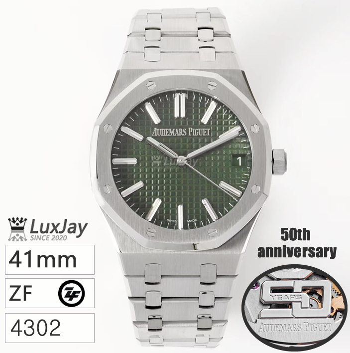 ZF 41mm 4302 Royal Oak 50th anniversary 15510ST 오데마피게 50주년 로얄오크