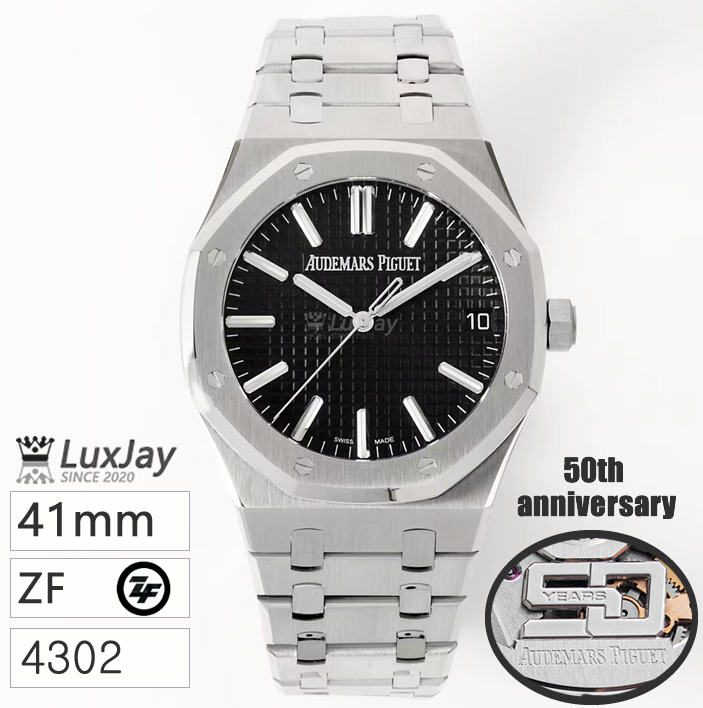 ZF 41mm 4302 Royal Oak 50th anniversary 15510ST 오데마피게 50주년 로얄오크