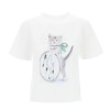 MM6 Maison Margiela Cat-print cotton T-shirt