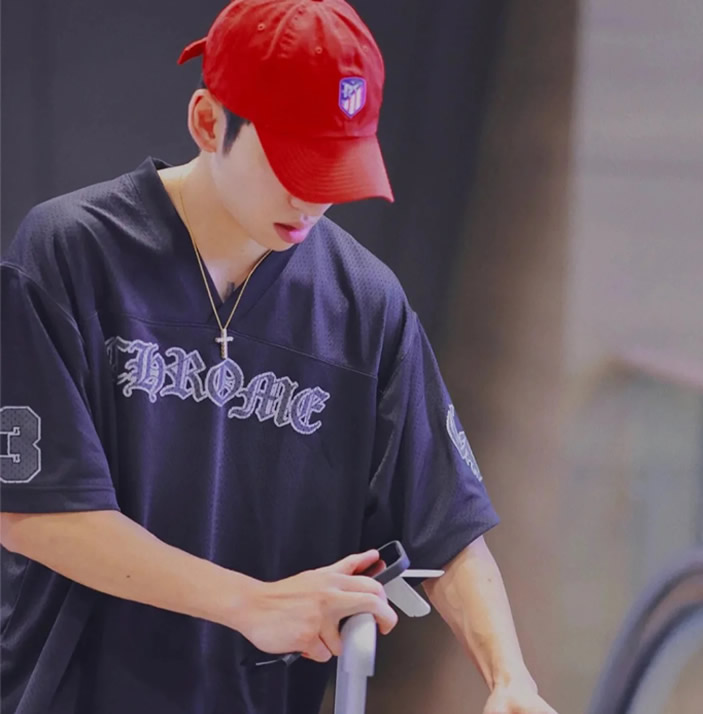 Chrome Hearts Mesh Stadium Jersey Black