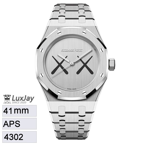 APS 41MM Cal 4302  AP 오데마피게 Royal Oak KAWS  15500