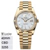 C 40mm 3255 롤렉스 데이데이트 40 샴페인 바게트다이아 228238 207.8g