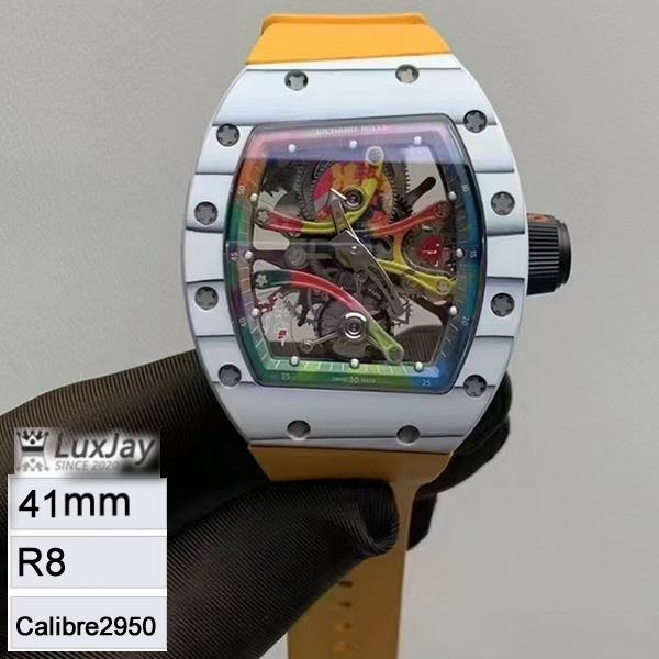 RM 50.2mm Richard Mille Tourbillon Cyril Kongo 68-01