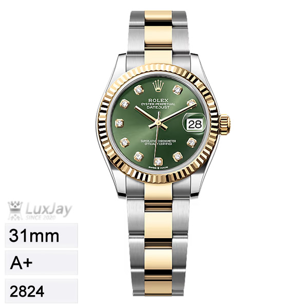 A+ 31mm 2824 롤렉스 Datejust 31  m278273-0029