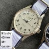 M+F 40mm Cal.35111  IWC 마크18 화이트다이얼 나일론스트랩