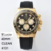 CLEAN 40mm 4131 데이토나 블랙 골드 오이스터 플렉스 다이아 8P