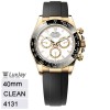 CLEAN 40mm 4131 롤렉스 최신 버전 코스모그래프 데이토나 126518LN