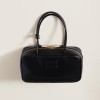 미우미우 보 레더 탑 핸들백 미듐 5BB172 W29×H17×D9cm