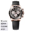 CLEAN 40mm 4131 롤렉스 최신 버전 코스모그래프 데이토나 126518LN
