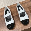 샤넬  G45280 페이턴트 턴락 메리제인 슈즈