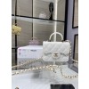 SA 샤* 클래식 탑핸들 플랩 코인퍼스 체인백 (AP2200) w9.5×h12.5×d3.5cm