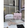 SA 샤* 클래식 탑핸들 플랩 코인퍼스 체인백 (AP2200) w9.5×h12.5×d3.5cm