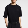 Louis Vuitton 1Agtsz 라인 스톤 장식 LV 티셔츠