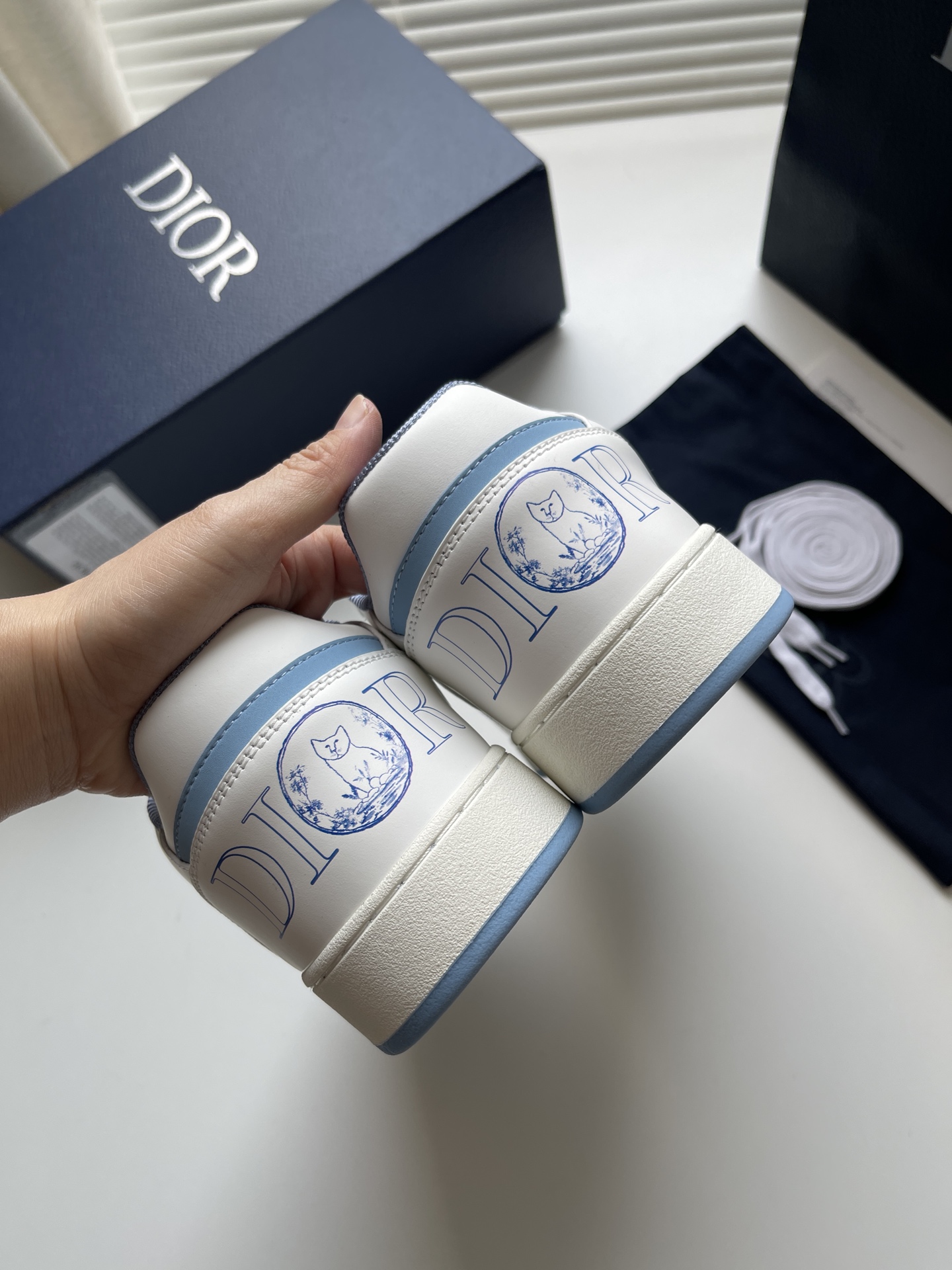 DIOR B27 로우탑 스니커즈