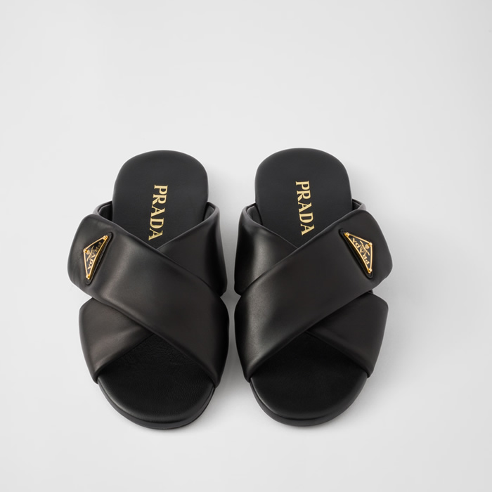 Prada 25 Sheepskin 슬리퍼 1xx713 여성