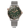 VS 42mm [007시계] 오메가 씨마스터  코액시얼 마스터 크로노미터210.90.42.20.10.001티타늄 소재 시계줄 업그레이드(최신버전)