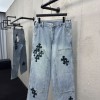 Chrome Hearts Cross Work Jeans