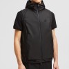MONCLER Moretan 후드 반사 프린트 조끼