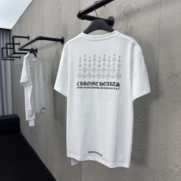 Chrome Hearts 안개꽃 십자화 티셔츠