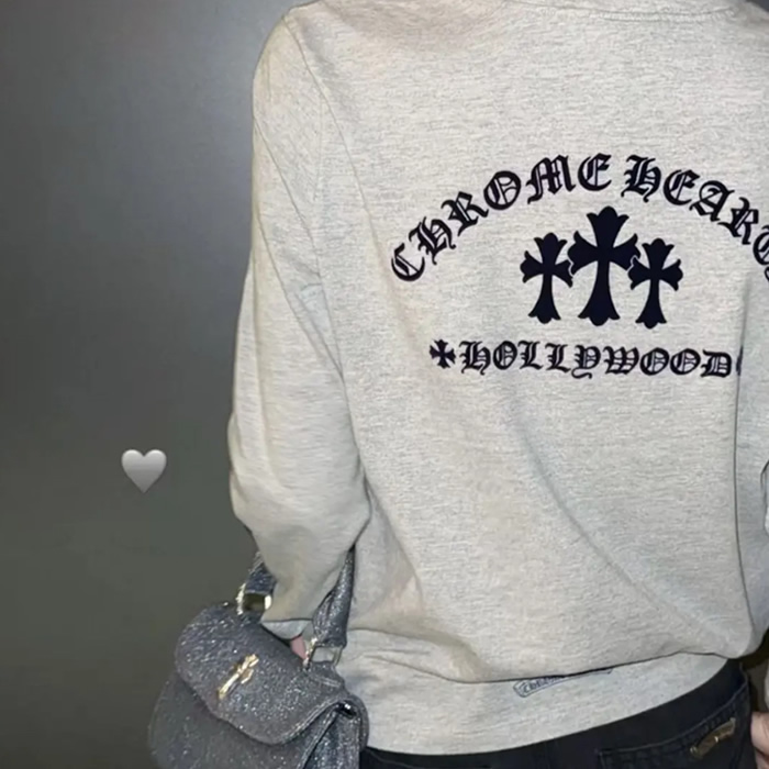 Chrome Hearts 십자가 긴팔티셔츠 여