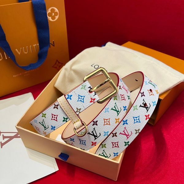 루이 비통 X TM LV 벨트 3cm