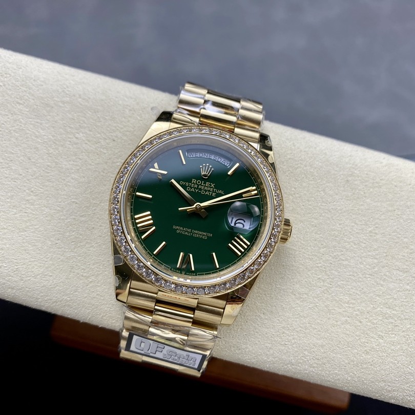 QF l 2836 무브먼트 | 40mm | 데이데이트 Day-date 184g