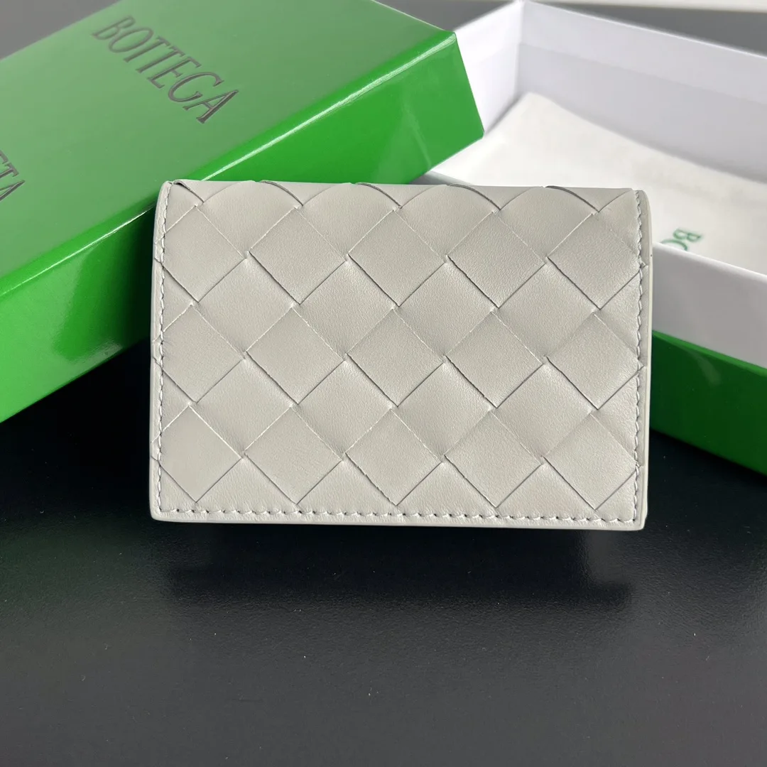 보테가베네* 가죽 카드 홀더  667141   11x7.5x2.5cm