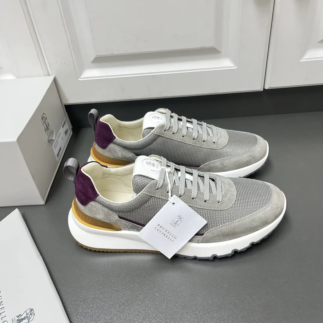 Brunello Cucinelli 로우탑 스니커즈