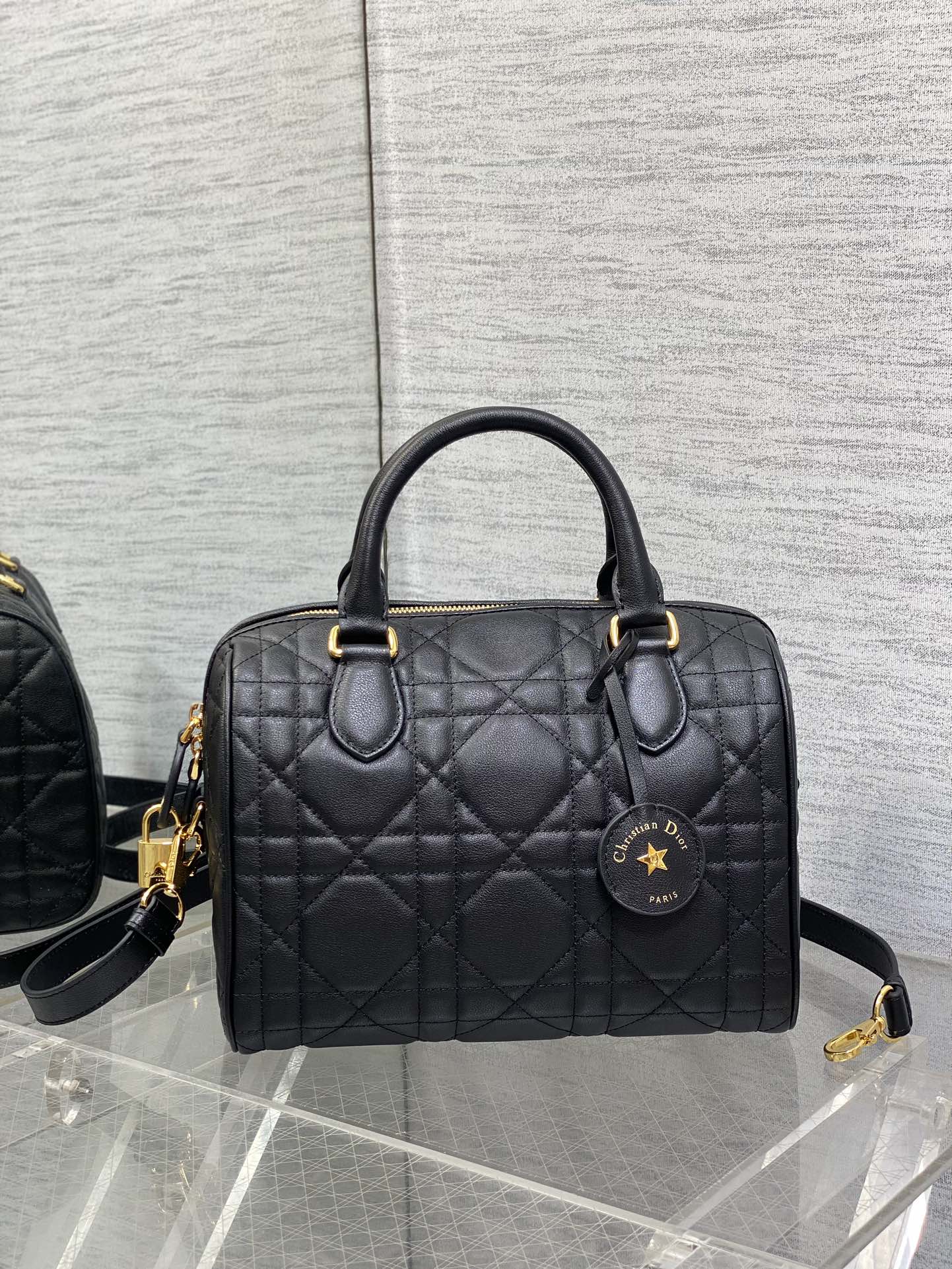 디올 그루브 25  보스턴백  25*19*16cm