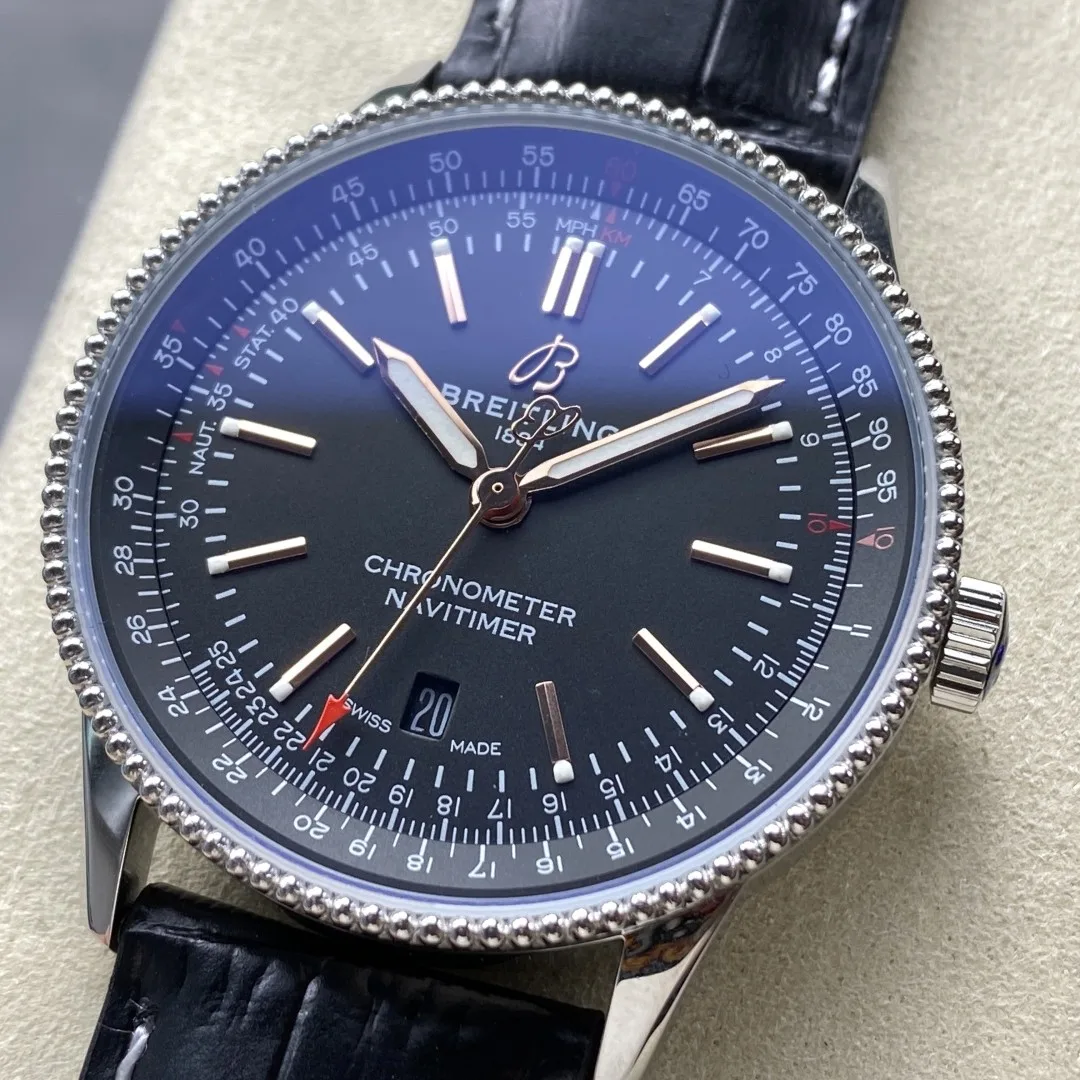 BLS l 2824 무브먼트 l 41mm l 브라이틀링 Navitimer 오토매틱 41
