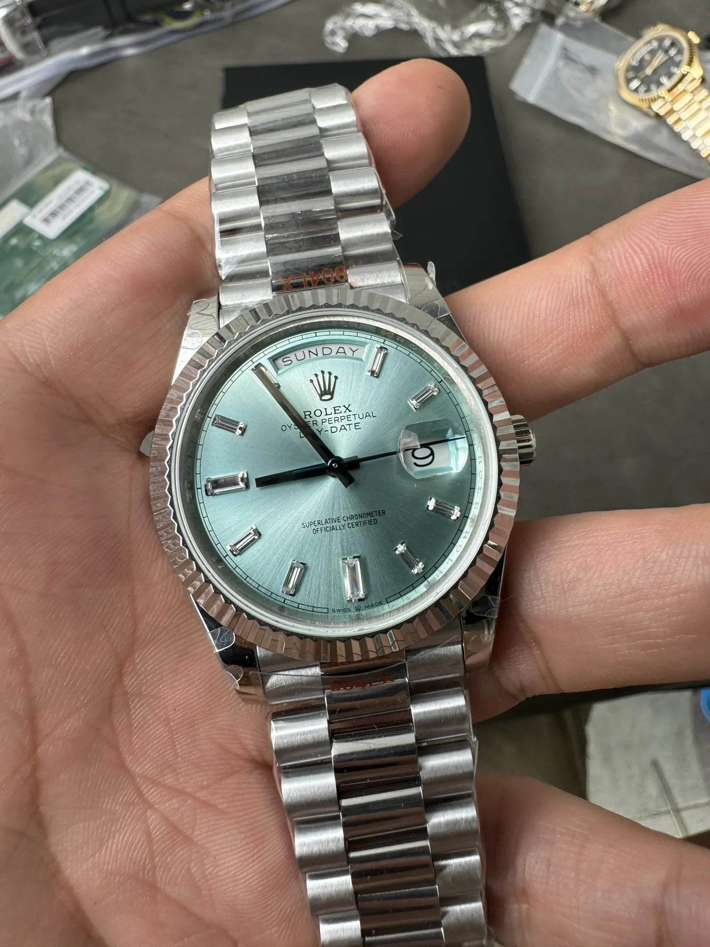 GM l 2836무브먼트 l 40mm l 데이데이트 Day-date 178g
