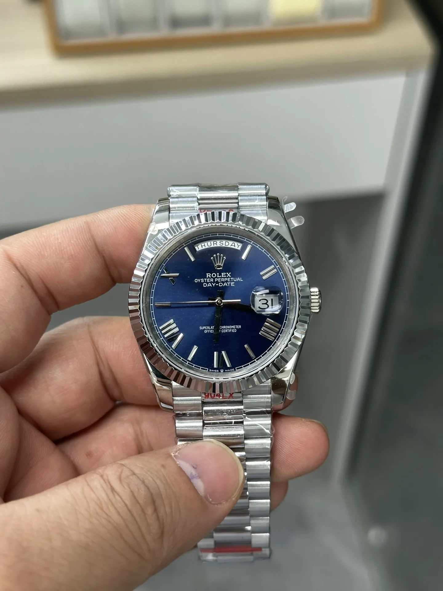 GM l 2836무브먼트 l 40mm l 데이데이트 Day-date 178g