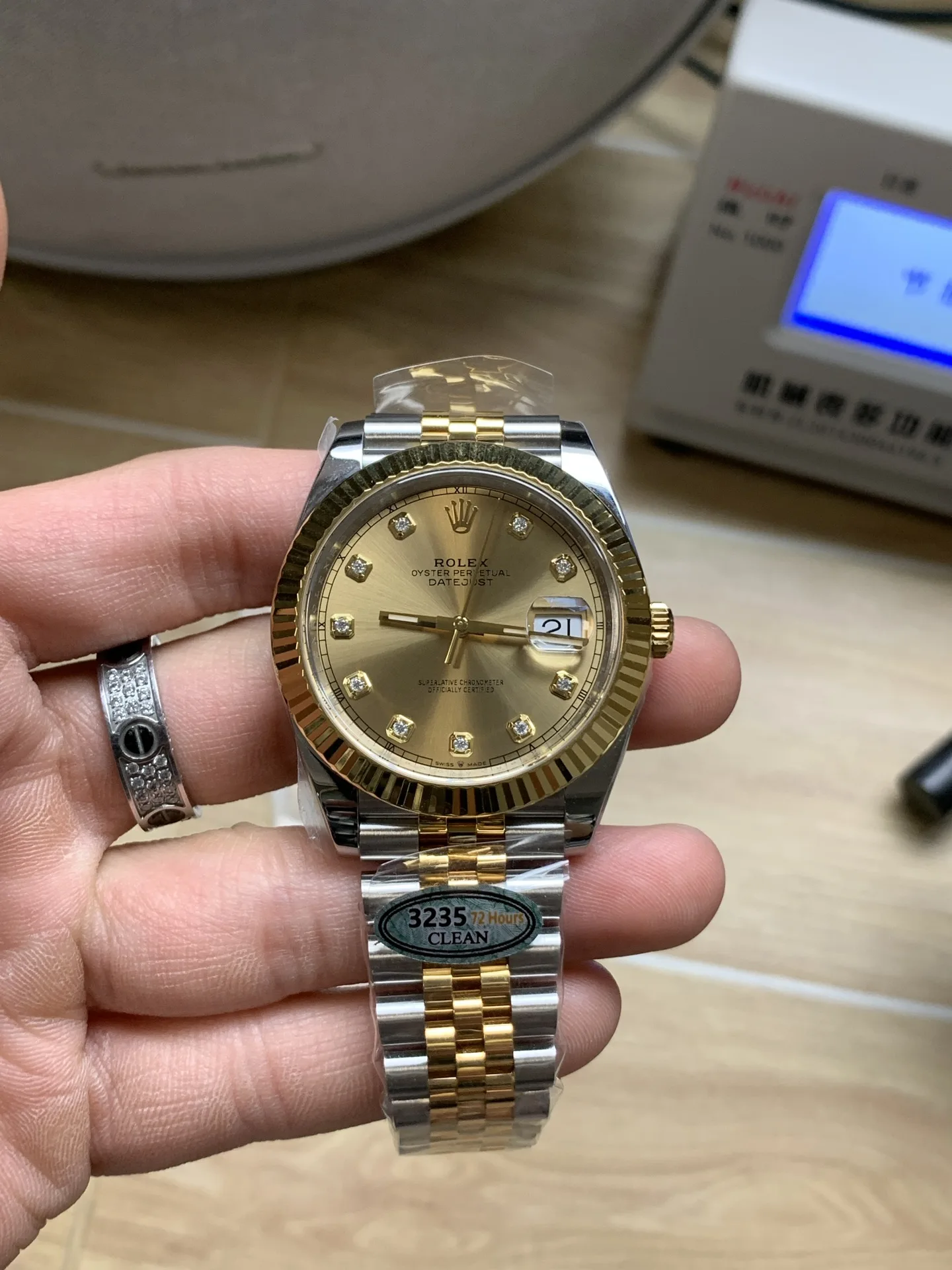 CLEAN | 3235 무브먼트｜41mm｜롤렉스 데이트저스트
