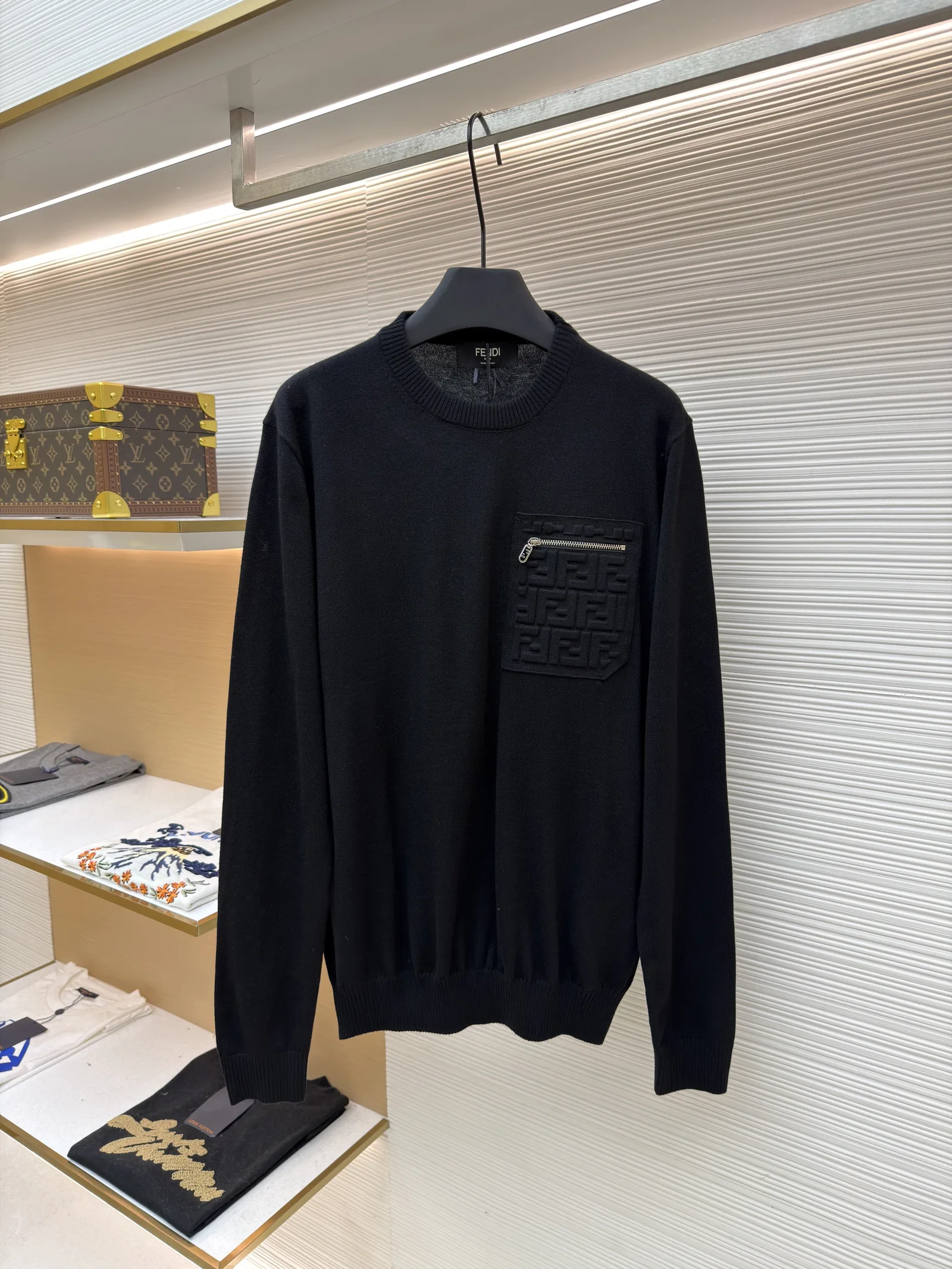 펜디 25FW 남성 펜디 가디건 FZE035