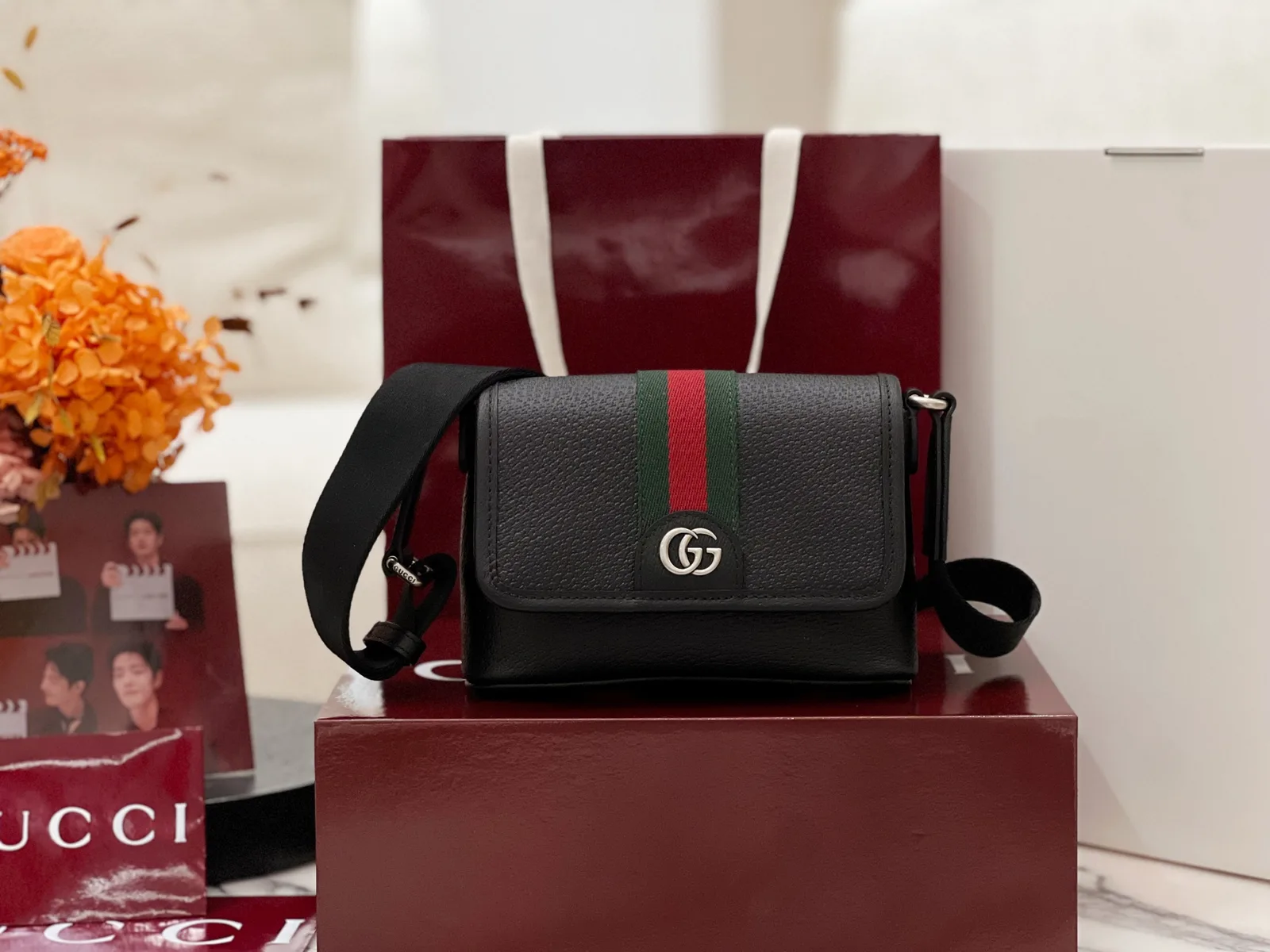 구찌 mini GG 크로스백 838599  18.5*12*5cm