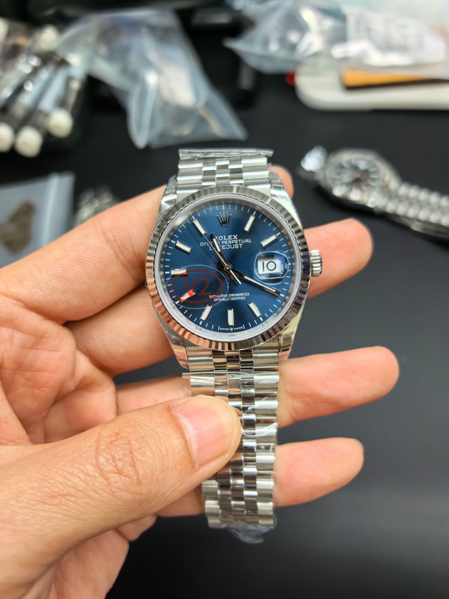 VS | 3235 무브먼트｜36mm｜롤렉스 데이트저스트 126234