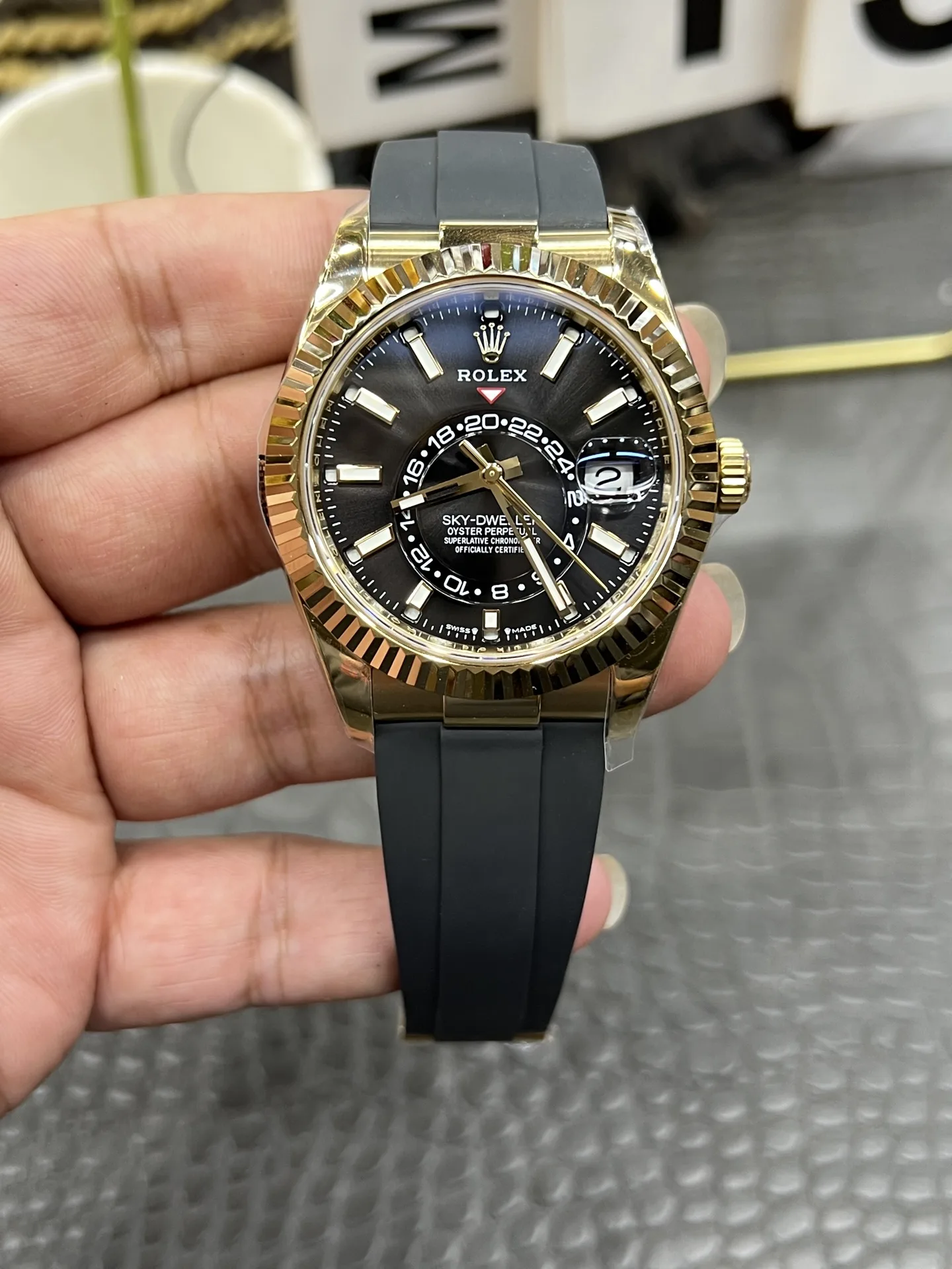 ZF | 9002 무브먼트｜42mm l 롤렉스 Sky-Dweller 336235