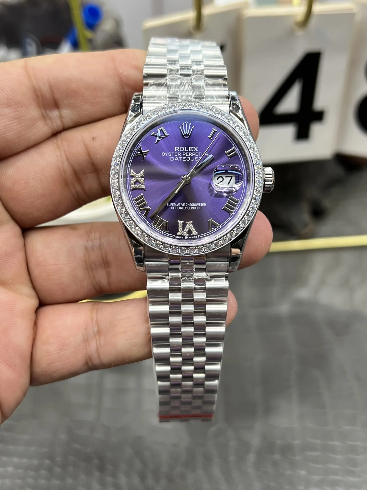 GS | 2236 무브먼트 |36mm | 롤렉스 데이트저스트