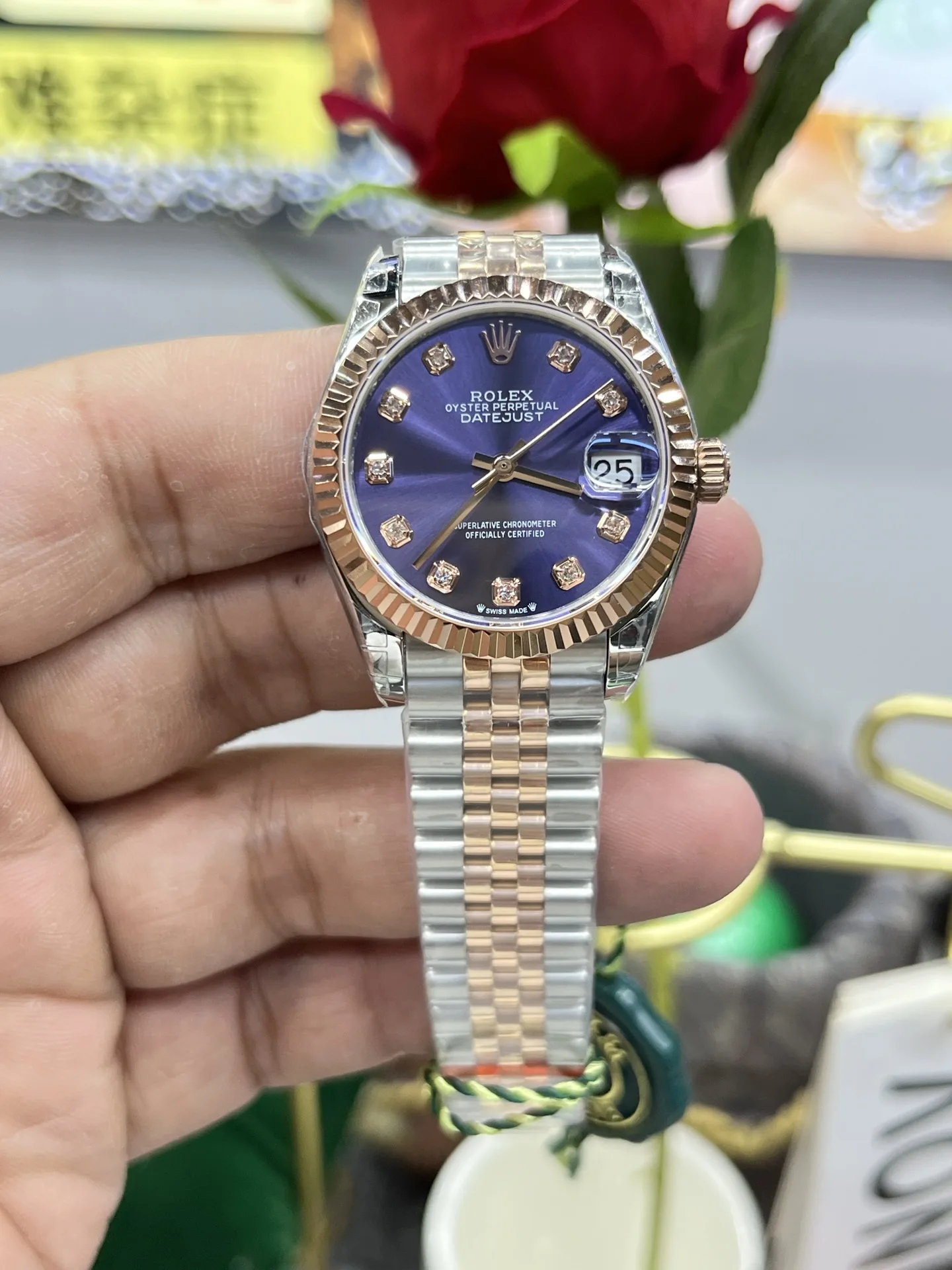 GS | 2236 무브먼트 | 28mm | 롤렉스 데이트저스트